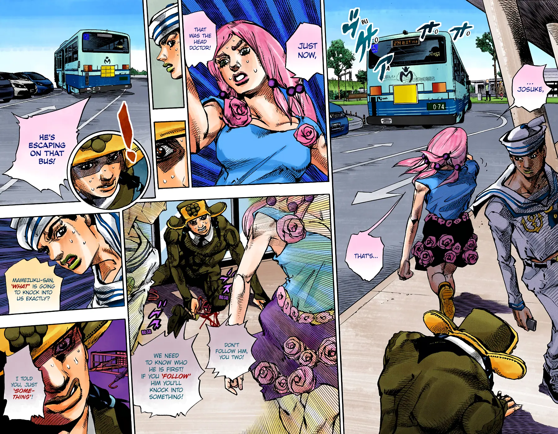 JoJo's Bizarre Adventure, Part 8: JoJolion Colored Manga β Chapter 86 β Page 6