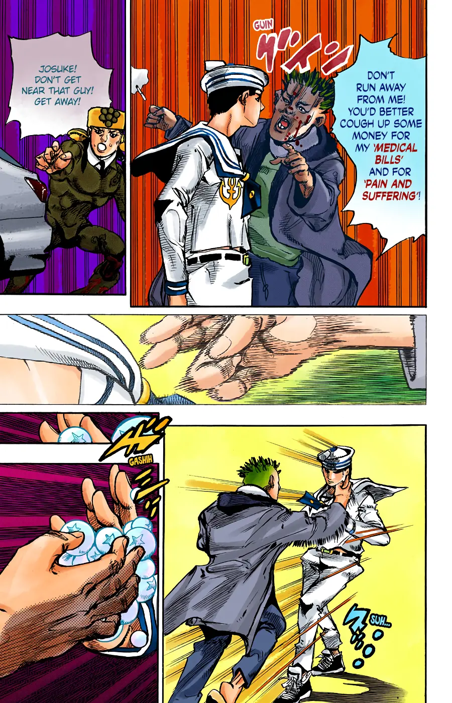 JoJo's Bizarre Adventure, Part 8: JoJolion Colored Manga β Chapter 86 β Page 22