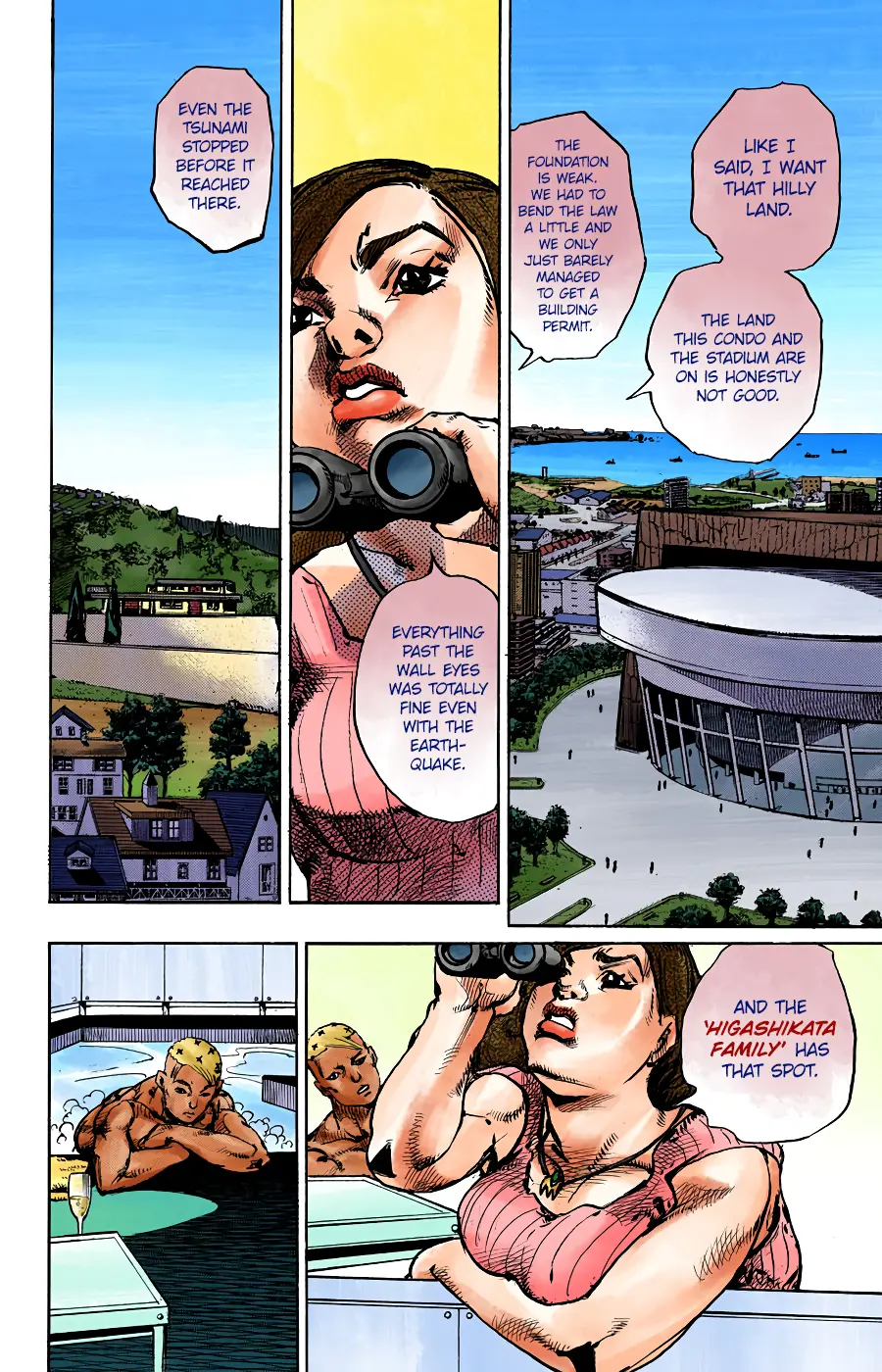 JoJo's Bizarre Adventure, Part 8: JoJolion Colored Manga β Chapter 86 β Page 38