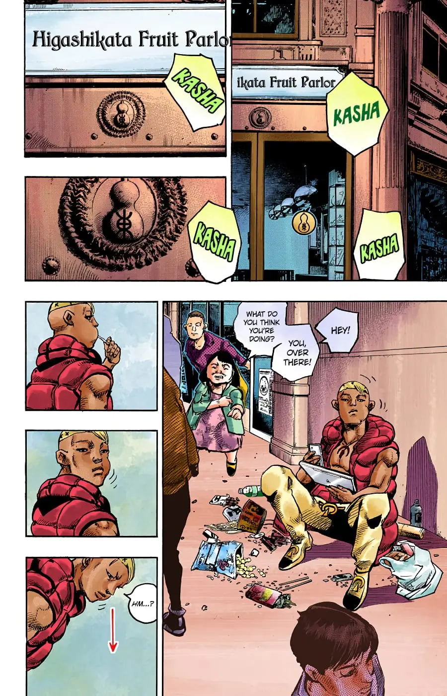 JoJo's Bizarre Adventure, Part 8: JoJolion Colored Manga β Chapter 87 β Page 8