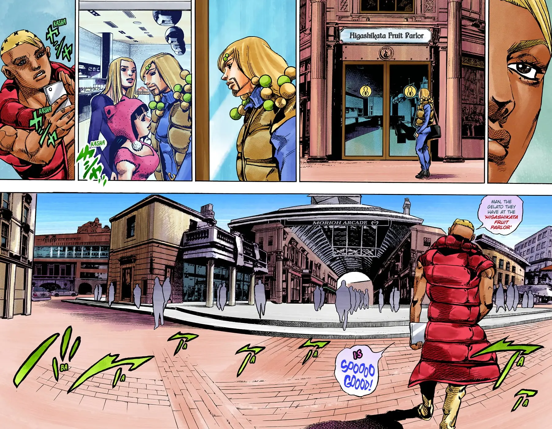 JoJo's Bizarre Adventure, Part 8: JoJolion Colored Manga β Chapter 87 β Page 10