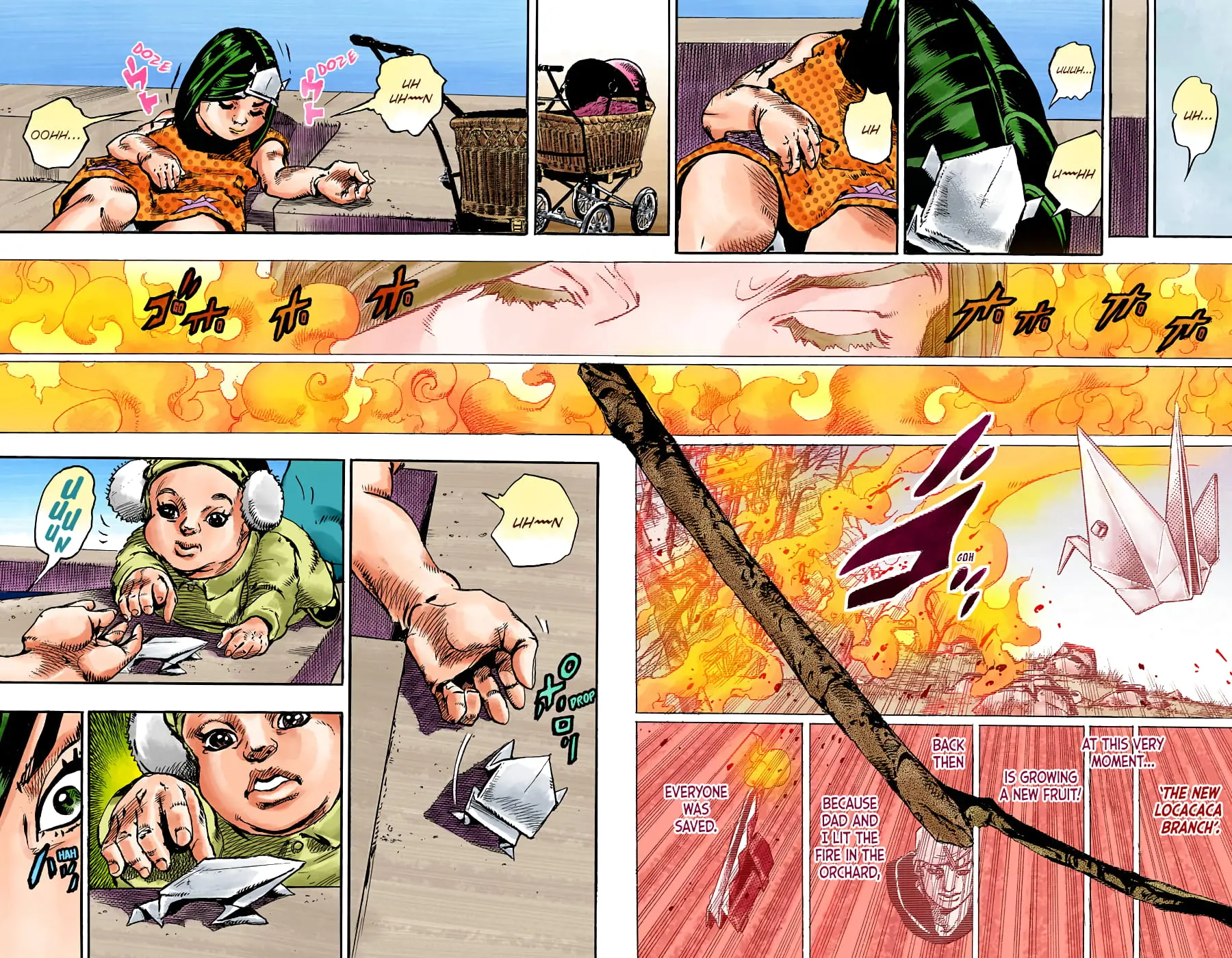JoJo's Bizarre Adventure, Part 8: JoJolion Colored Manga β Chapter 87 β Page 11