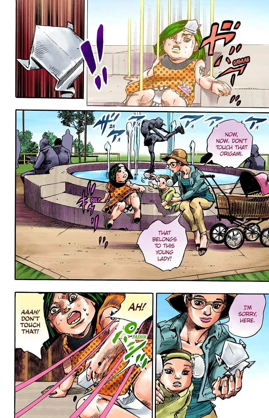 JoJo's Bizarre Adventure, Part 8: JoJolion Colored Manga β Chapter 87 β Page 12