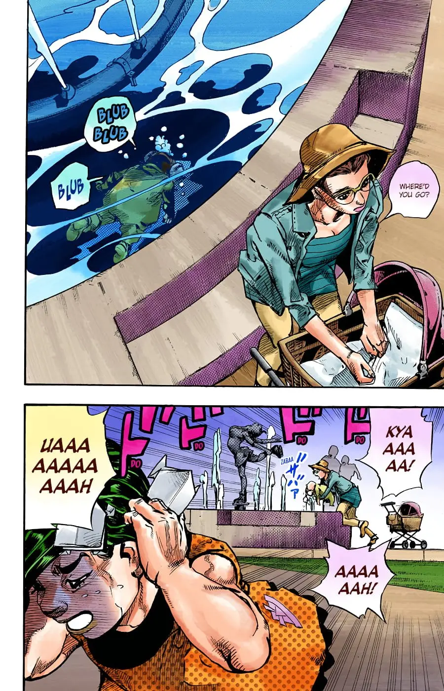 JoJo's Bizarre Adventure, Part 8: JoJolion Colored Manga β Chapter 87 β Page 14