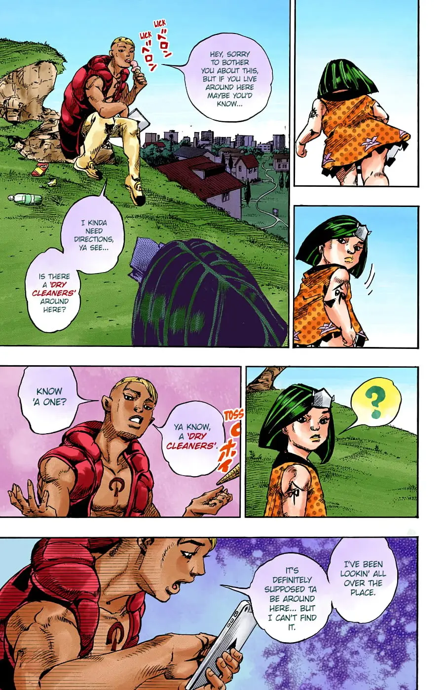 JoJo's Bizarre Adventure, Part 8: JoJolion Colored Manga β Chapter 87 β Page 19