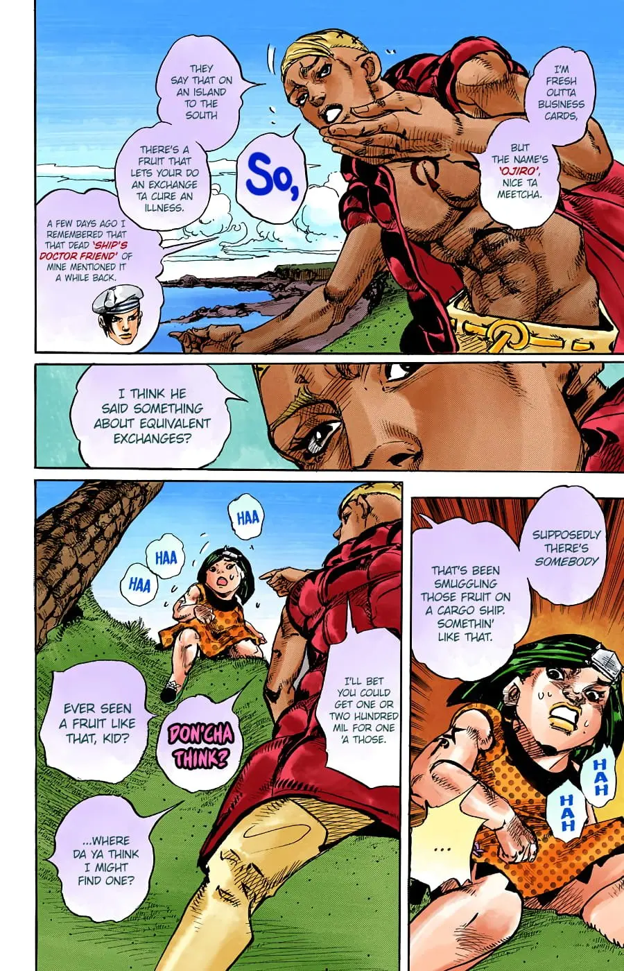 JoJo's Bizarre Adventure, Part 8: JoJolion Colored Manga β Chapter 87 β Page 23