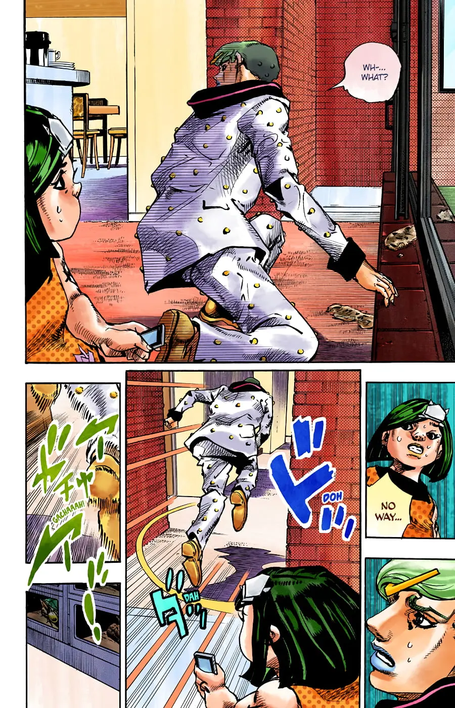 JoJo's Bizarre Adventure, Part 8: JoJolion Colored Manga β Chapter 87 β Page 33