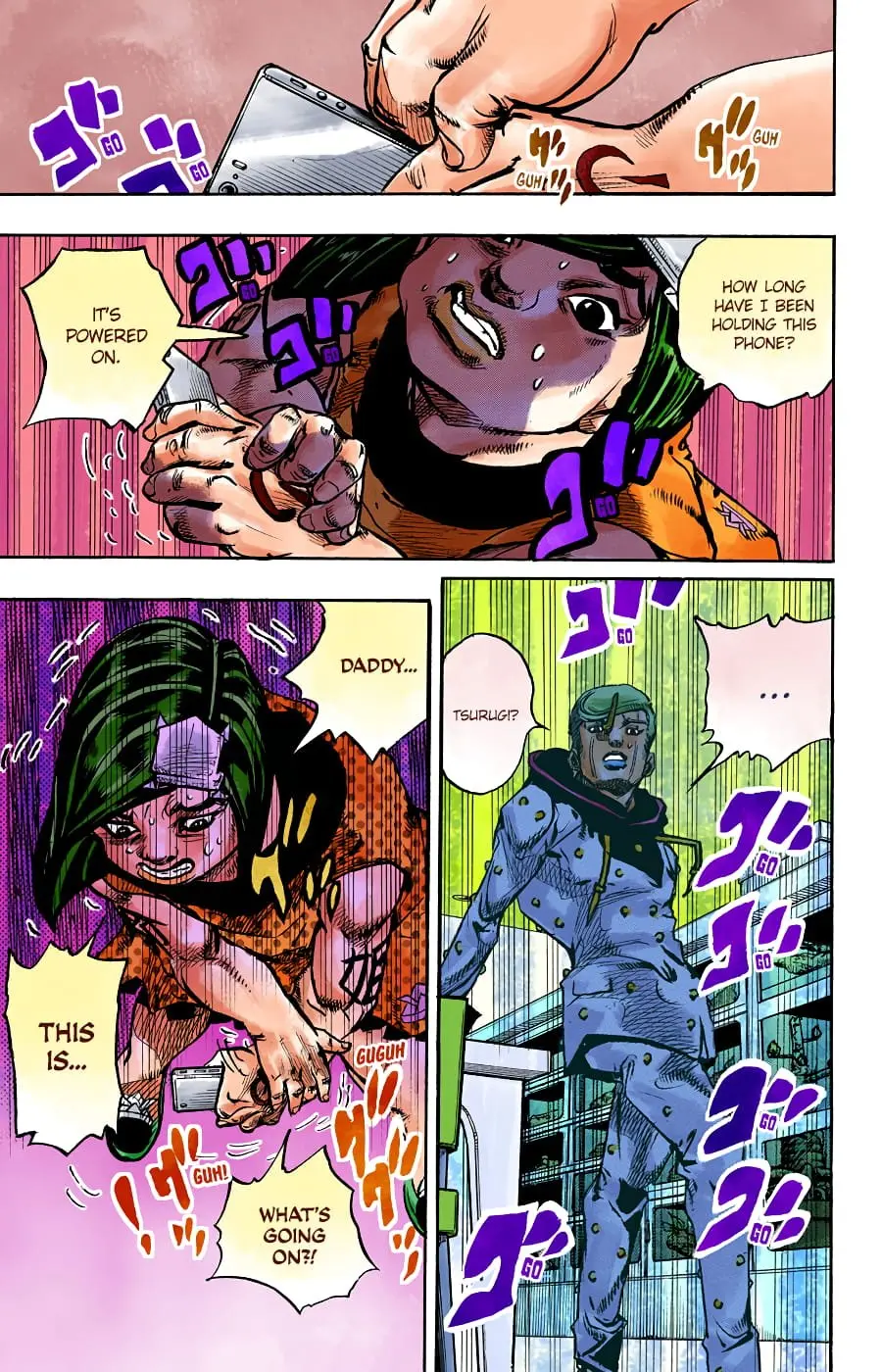 JoJo's Bizarre Adventure, Part 8: JoJolion Colored Manga β Chapter 87 β Page 38