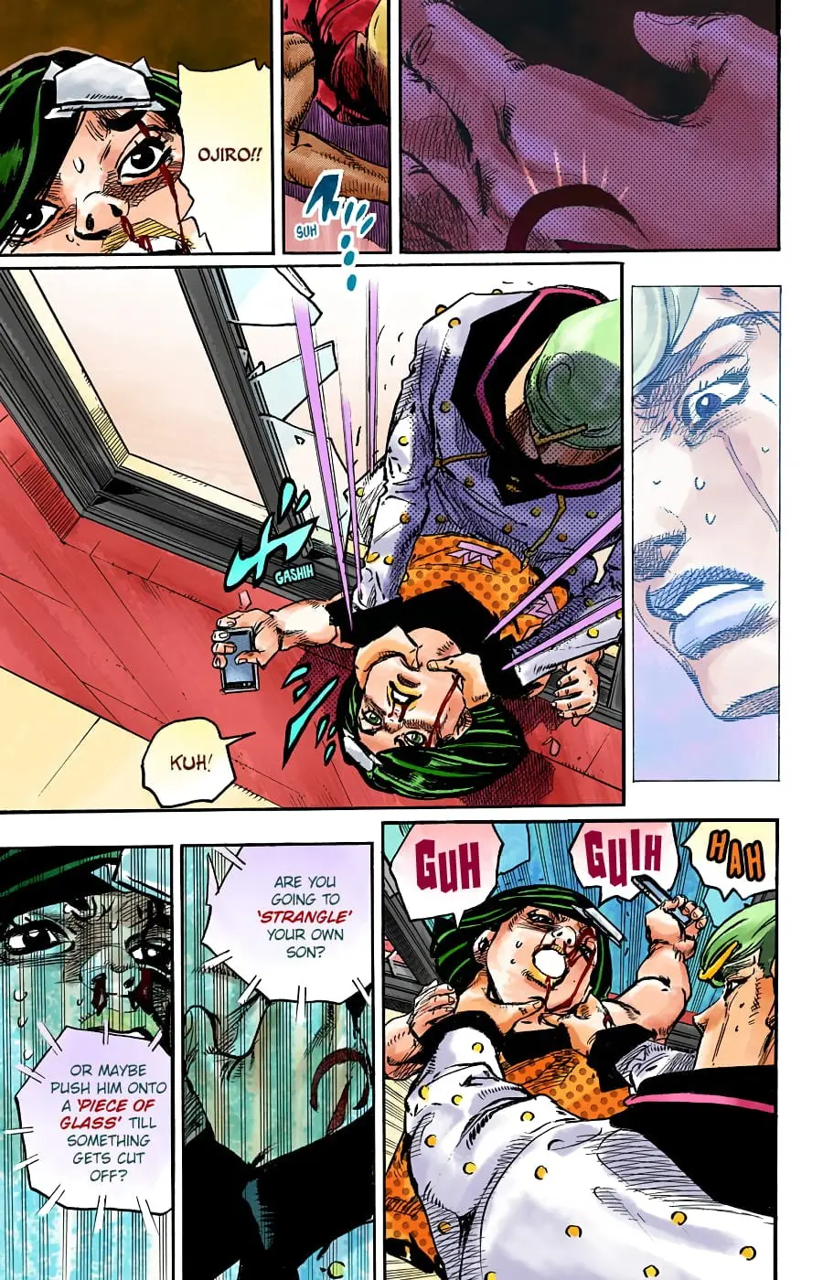 JoJo's Bizarre Adventure, Part 8: JoJolion Colored Manga β Chapter 88 β Page 7