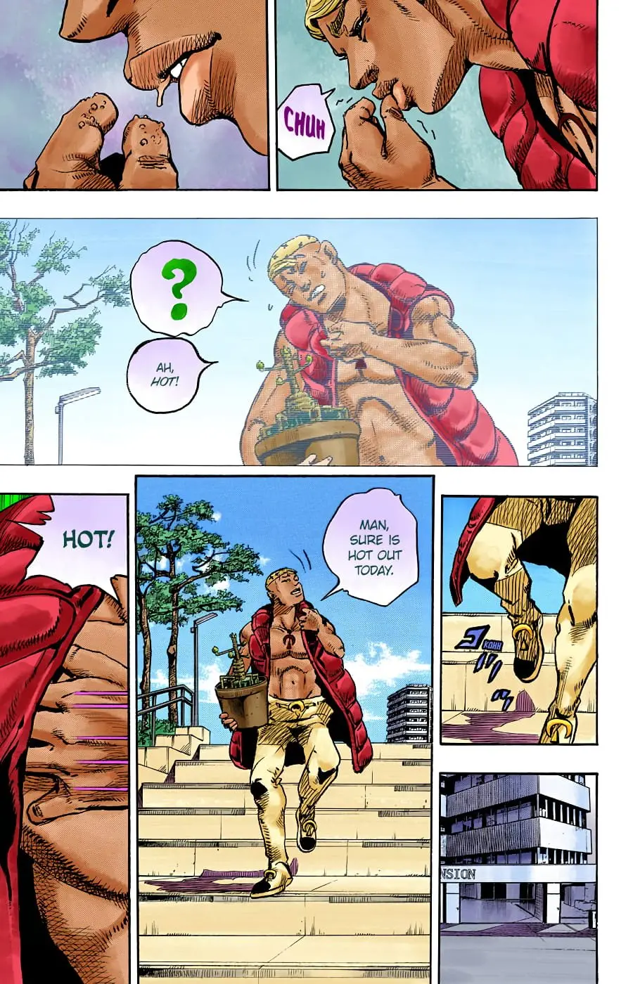 JoJo's Bizarre Adventure, Part 8: JoJolion Colored Manga β Chapter 88 β Page 22
