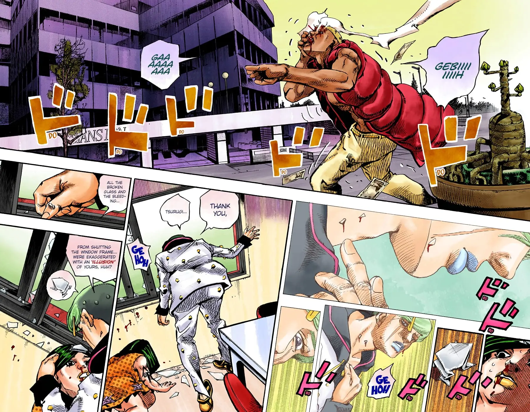 JoJo's Bizarre Adventure, Part 8: JoJolion Colored Manga β Chapter 88 β Page 27