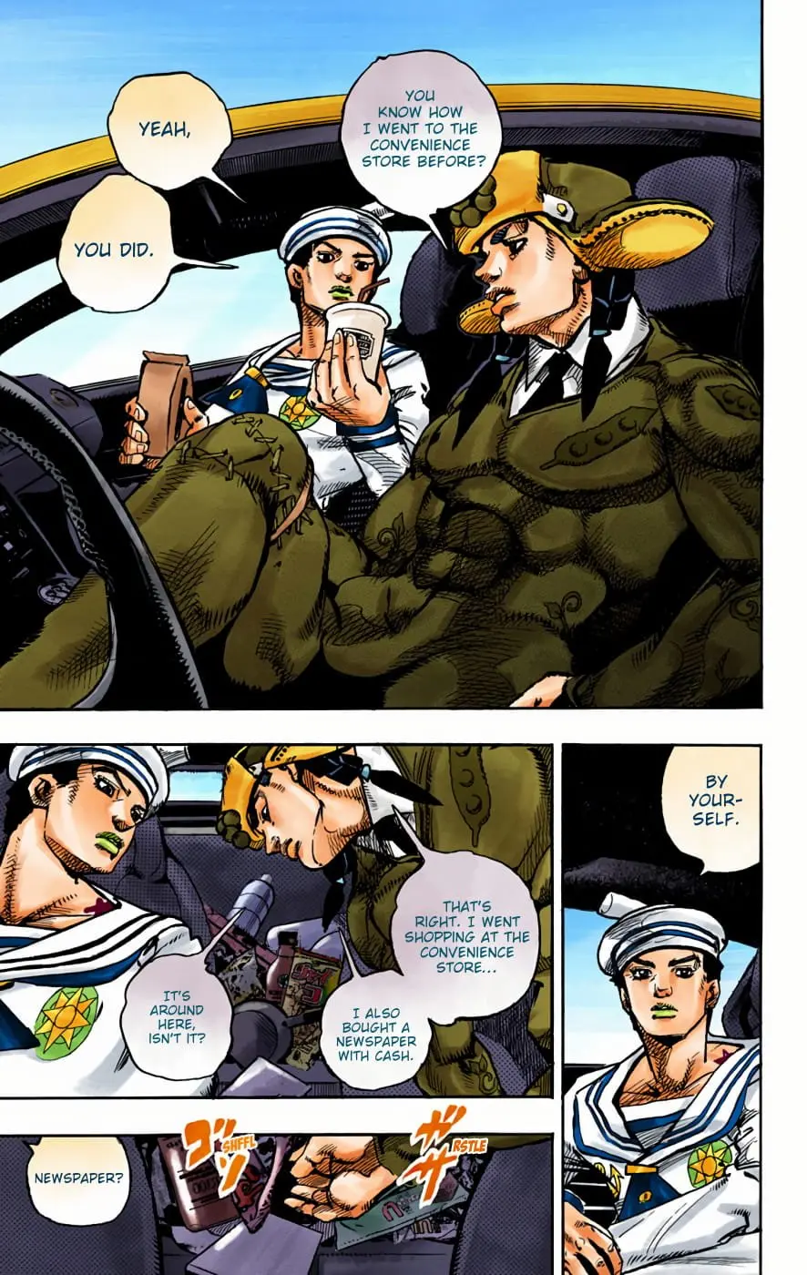 JoJo's Bizarre Adventure, Part 8: JoJolion Colored Manga β Chapter 89 β Page 6