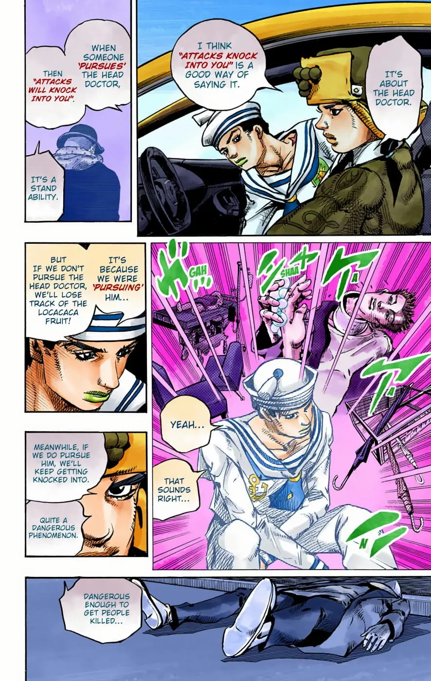 JoJo's Bizarre Adventure, Part 8: JoJolion Colored Manga β Chapter 89 β Page 7