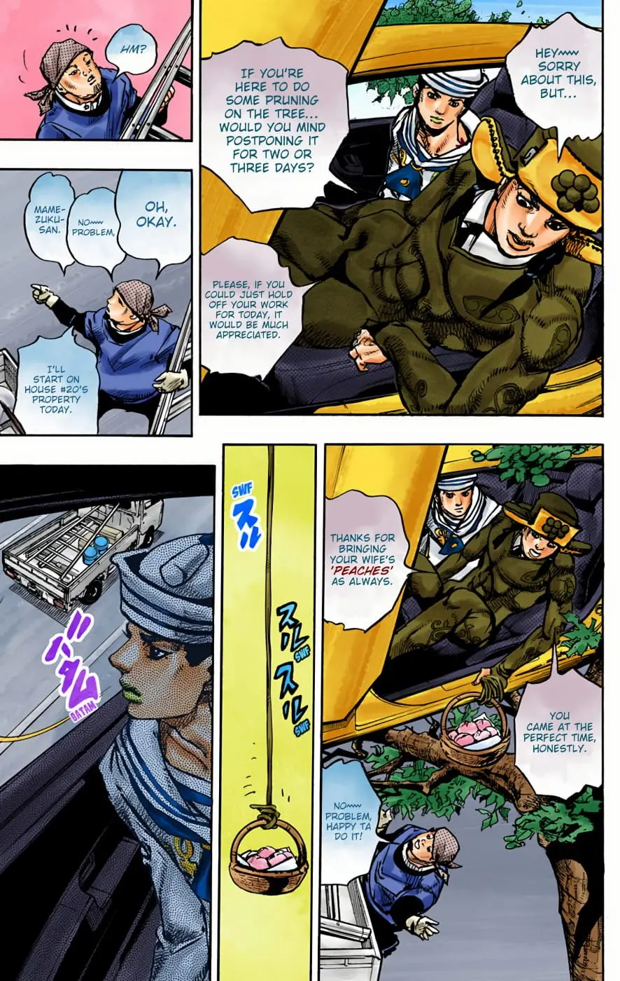 JoJo's Bizarre Adventure, Part 8: JoJolion Colored Manga β Chapter 89 β Page 10