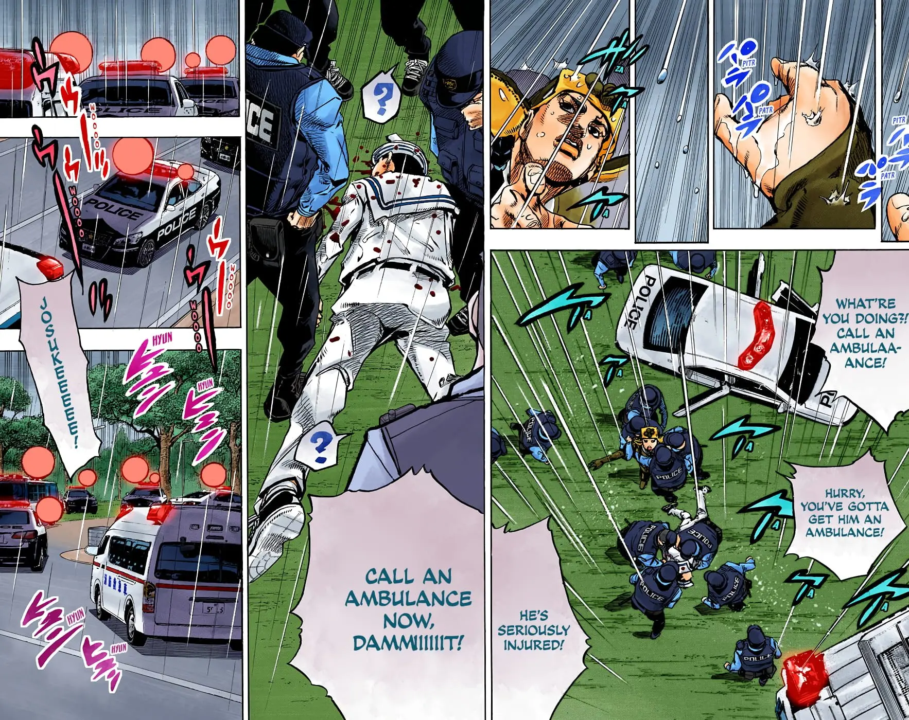 JoJo's Bizarre Adventure, Part 8: JoJolion Colored Manga β Chapter 90 β Page 15