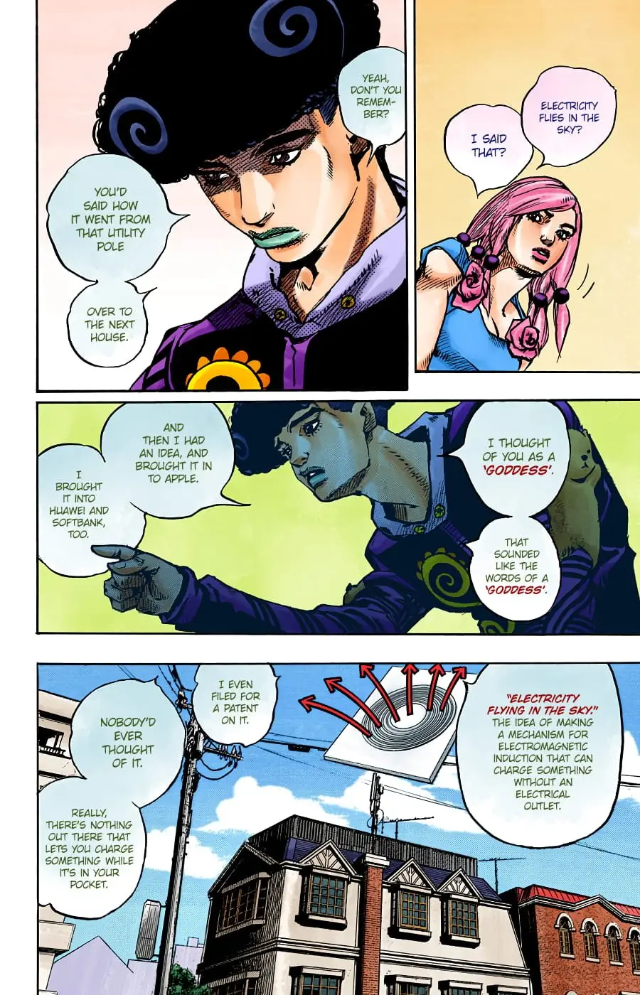 JoJo's Bizarre Adventure, Part 8: JoJolion Colored Manga β Chapter 90 β Page 20