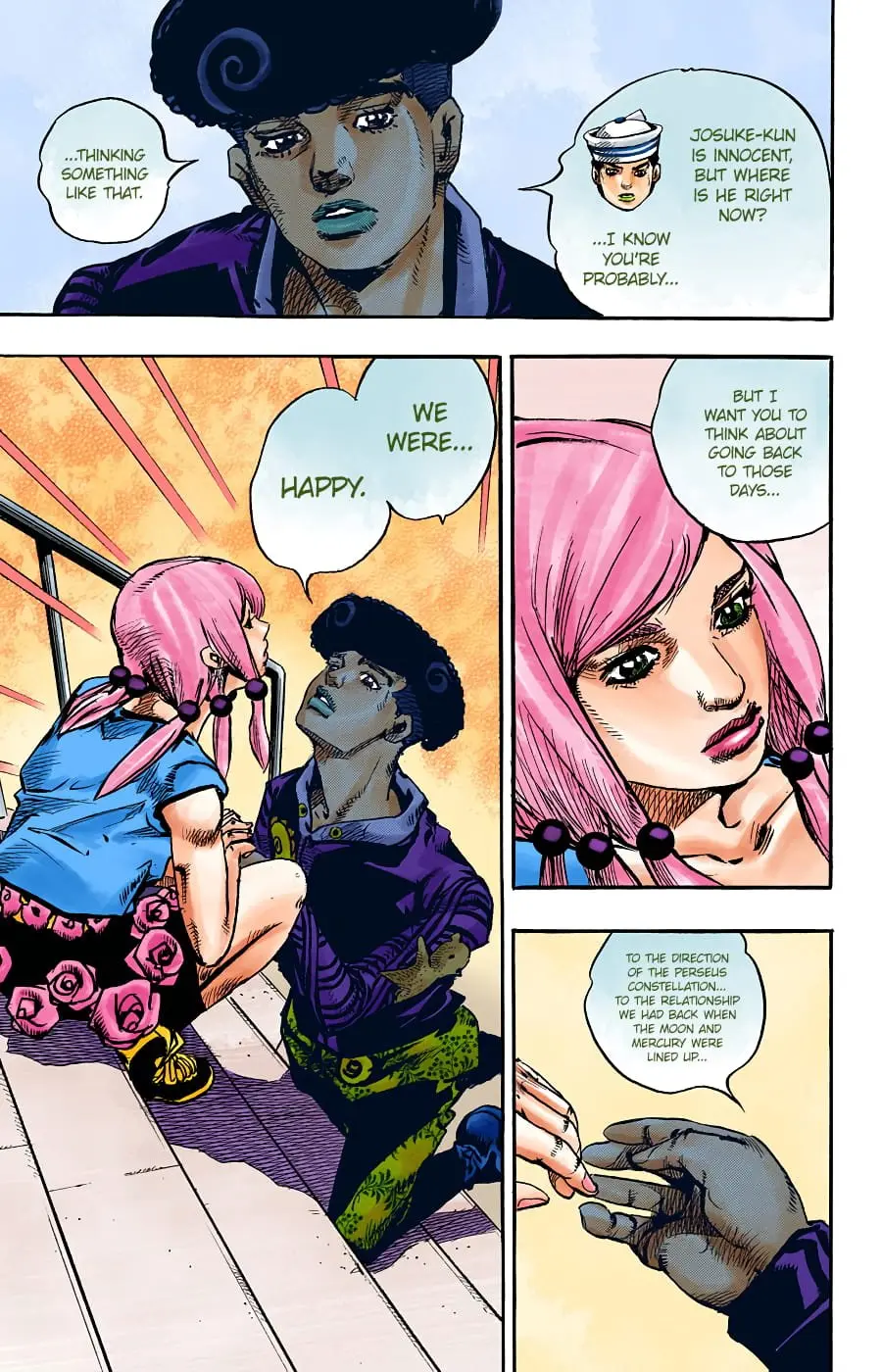 JoJo's Bizarre Adventure, Part 8: JoJolion Colored Manga β Chapter 90 β Page 23