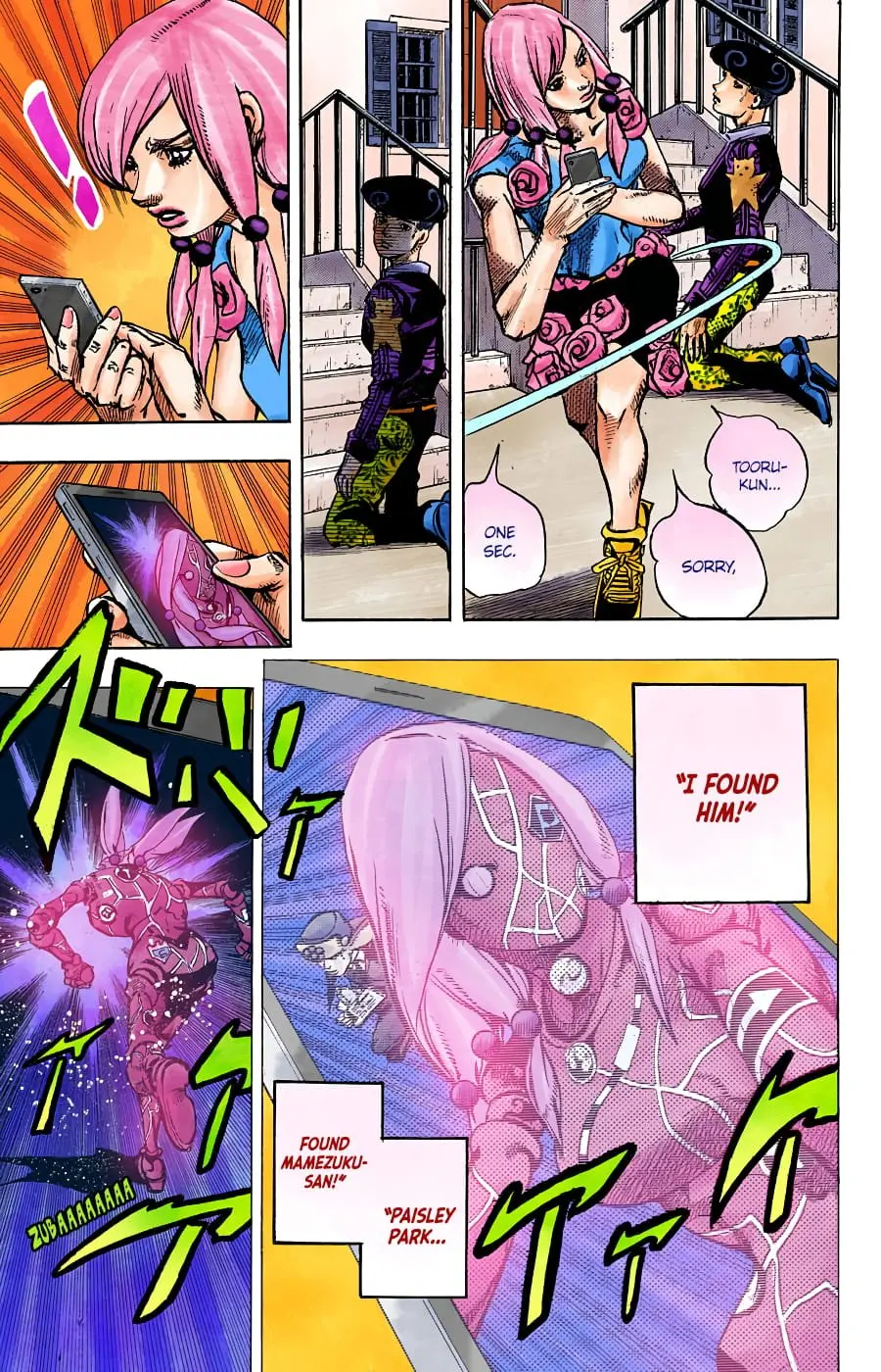 JoJo's Bizarre Adventure, Part 8: JoJolion Colored Manga β Chapter 90 β Page 25