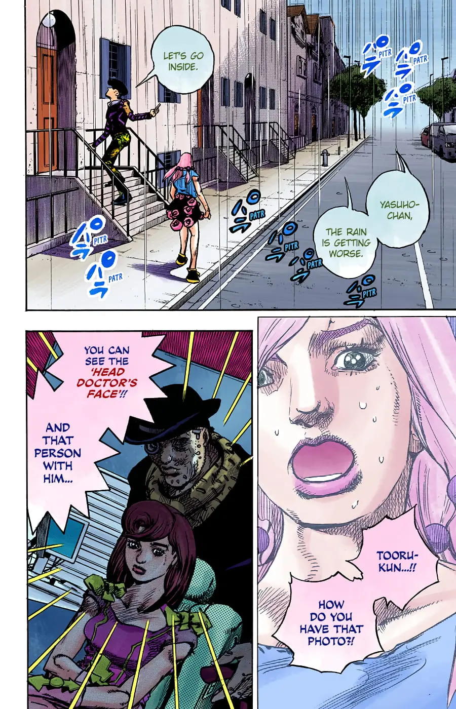 JoJo's Bizarre Adventure, Part 8: JoJolion Colored Manga β Chapter 91 β Page 7
