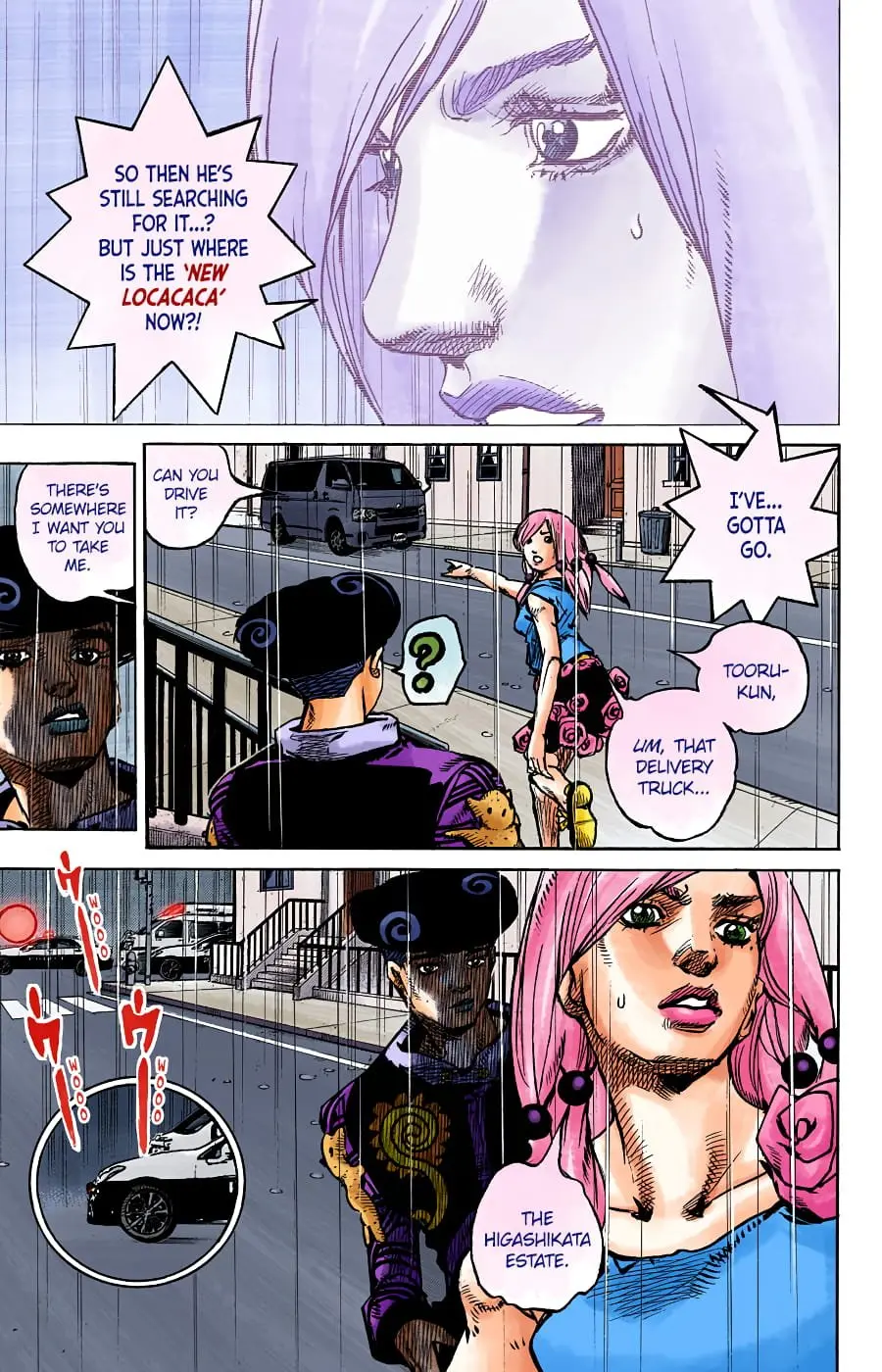 JoJo's Bizarre Adventure, Part 8: JoJolion Colored Manga β Chapter 91 β Page 12