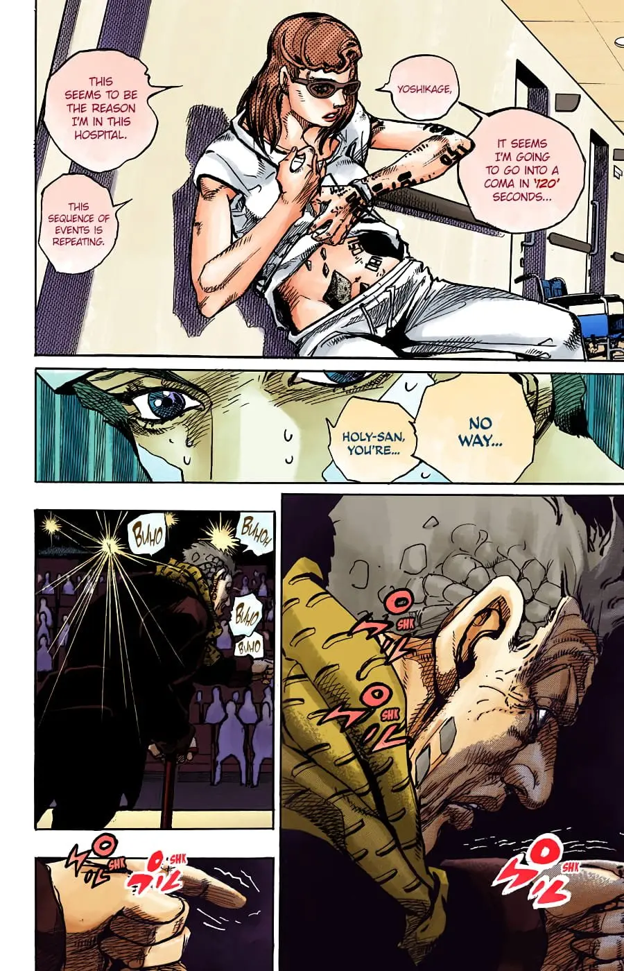 JoJo's Bizarre Adventure, Part 8: JoJolion Colored Manga β Chapter 92 β Page 13