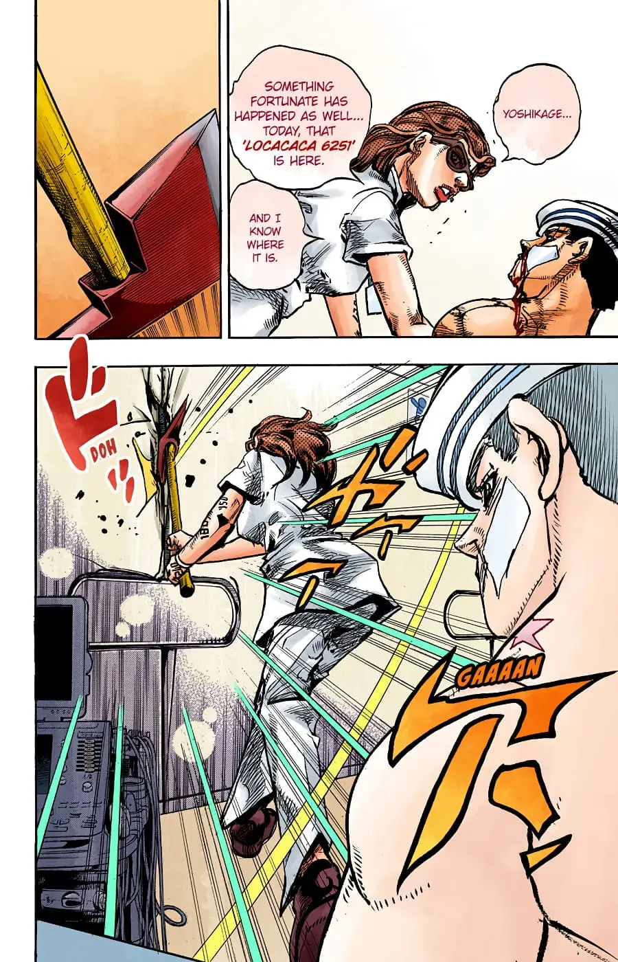 JoJo's Bizarre Adventure, Part 8: JoJolion Colored Manga β Chapter 92 β Page 23