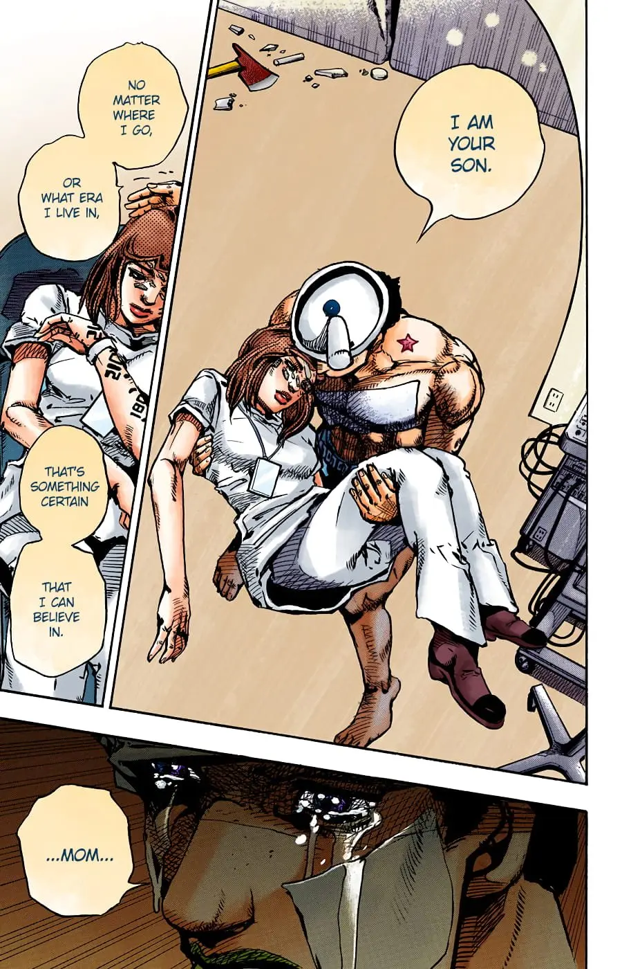 JoJo's Bizarre Adventure, Part 8: JoJolion Colored Manga β Chapter 92 β Page 38