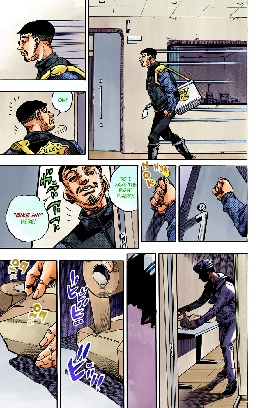 JoJo's Bizarre Adventure, Part 8: JoJolion Colored Manga β Chapter 93 β Page 4