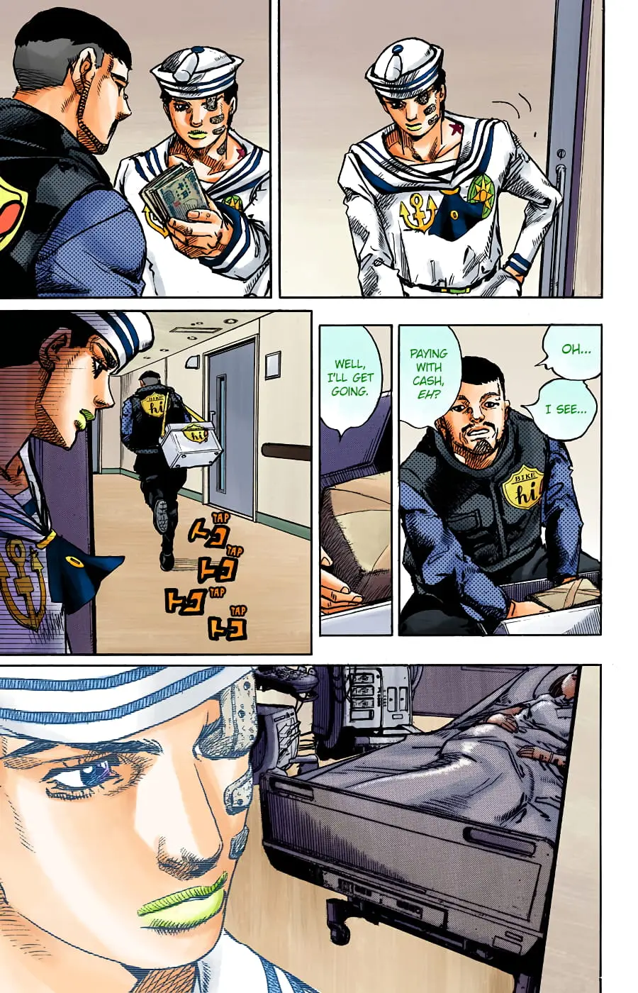JoJo's Bizarre Adventure, Part 8: JoJolion Colored Manga β Chapter 93 β Page 6