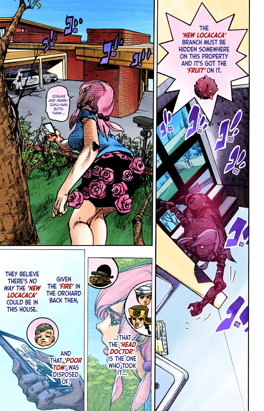 JoJo's Bizarre Adventure, Part 8: JoJolion Colored Manga β Chapter 93 β Page 12