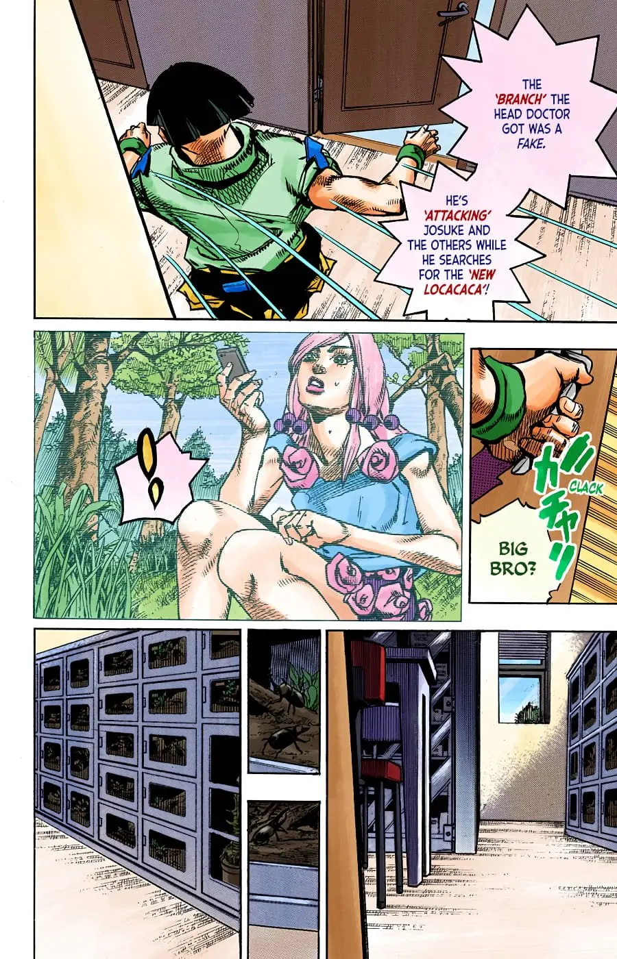 JoJo's Bizarre Adventure, Part 8: JoJolion Colored Manga β Chapter 93 β Page 15