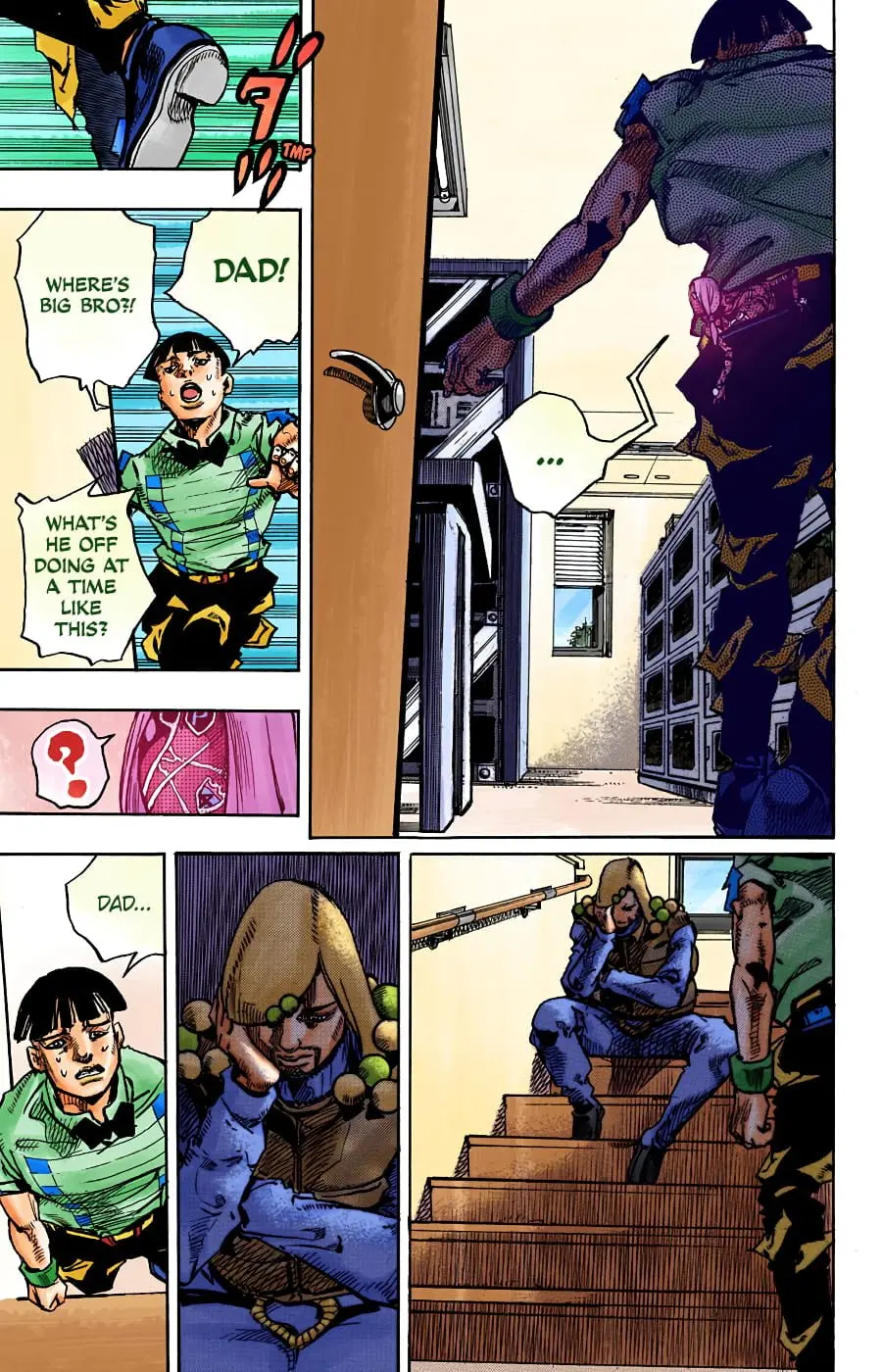 JoJo's Bizarre Adventure, Part 8: JoJolion Colored Manga β Chapter 93 β Page 16