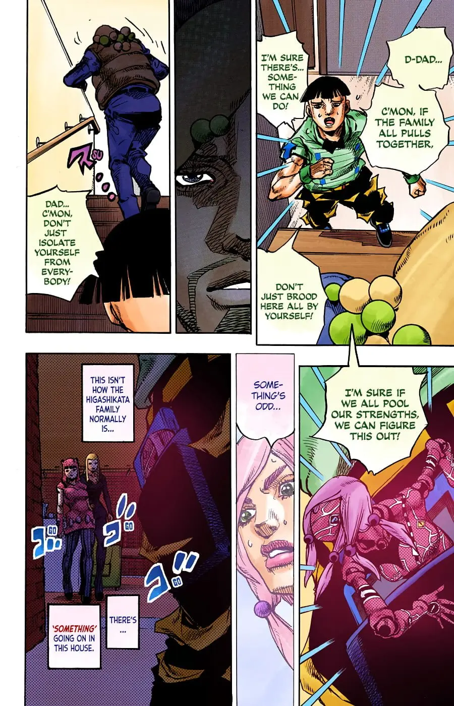 JoJo's Bizarre Adventure, Part 8: JoJolion Colored Manga β Chapter 93 β Page 17