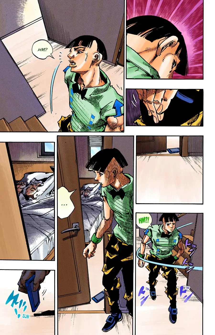 JoJo's Bizarre Adventure, Part 8: JoJolion Colored Manga β Chapter 93 β Page 22