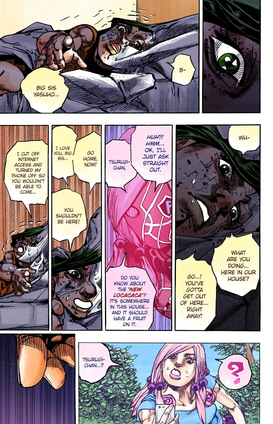 JoJo's Bizarre Adventure, Part 8: JoJolion Colored Manga β Chapter 93 β Page 24