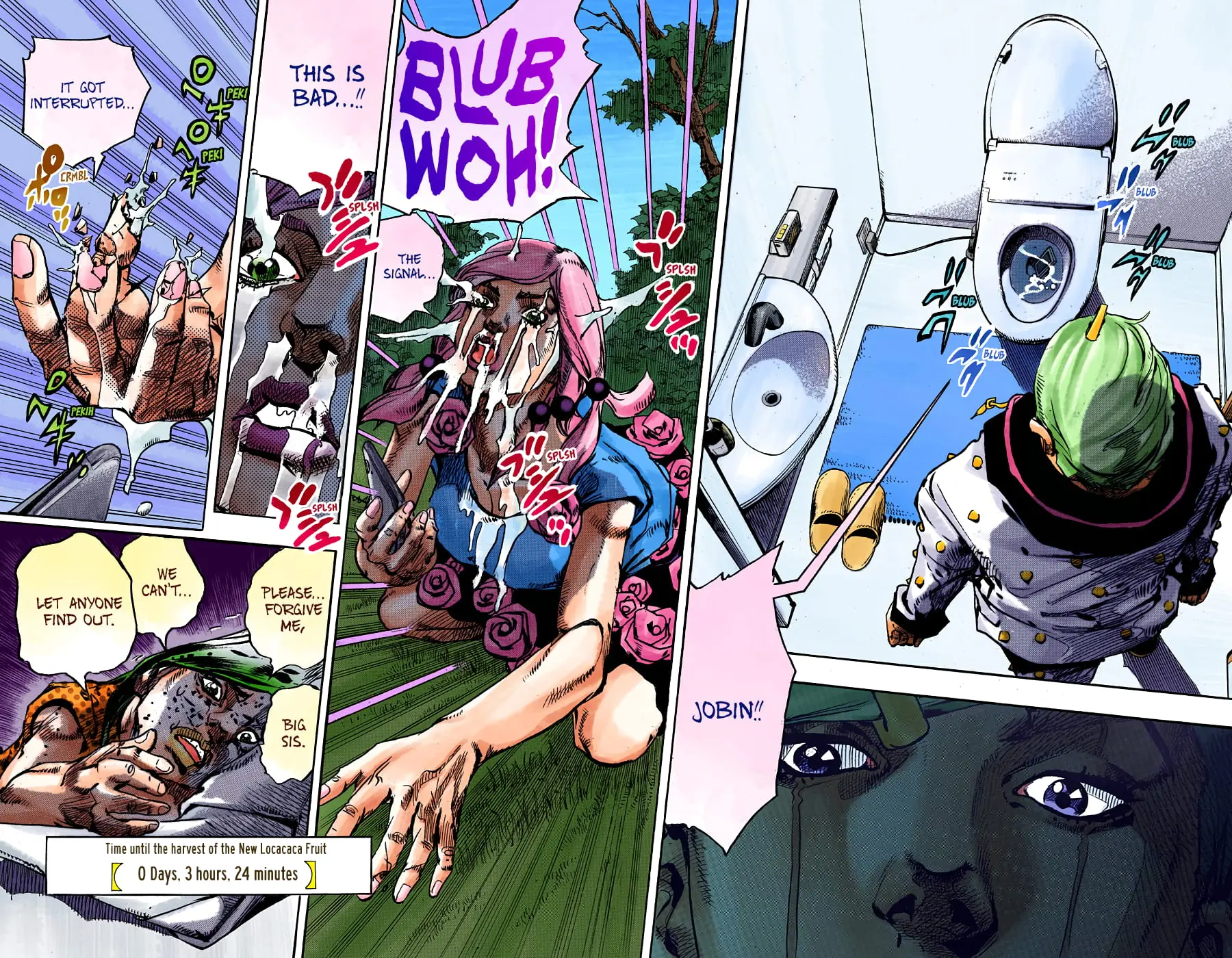 JoJo's Bizarre Adventure, Part 8: JoJolion Colored Manga β Chapter 93 β Page 28