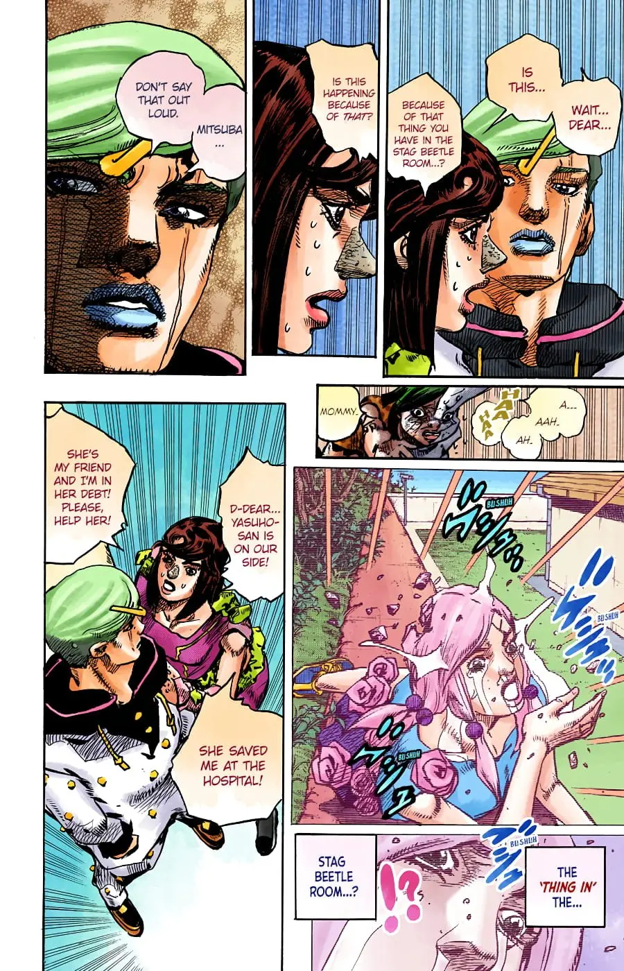 JoJo's Bizarre Adventure, Part 8: JoJolion Colored Manga β Chapter 94 β Page 17