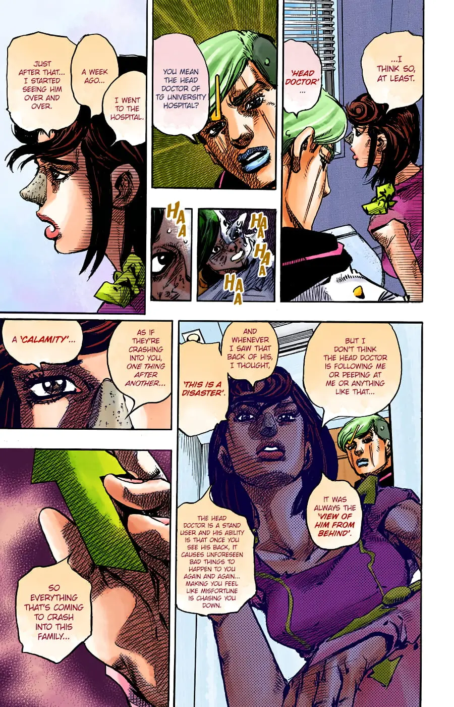 JoJo's Bizarre Adventure, Part 8: JoJolion Colored Manga β Chapter 94 β Page 27