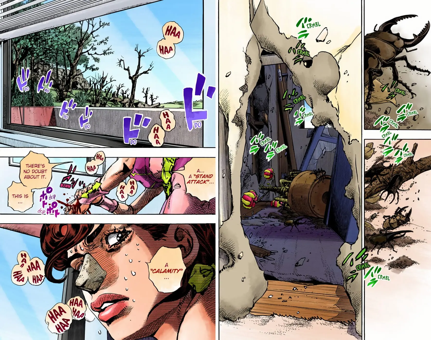 JoJo's Bizarre Adventure, Part 8: JoJolion Colored Manga β Chapter 95 β Page 7