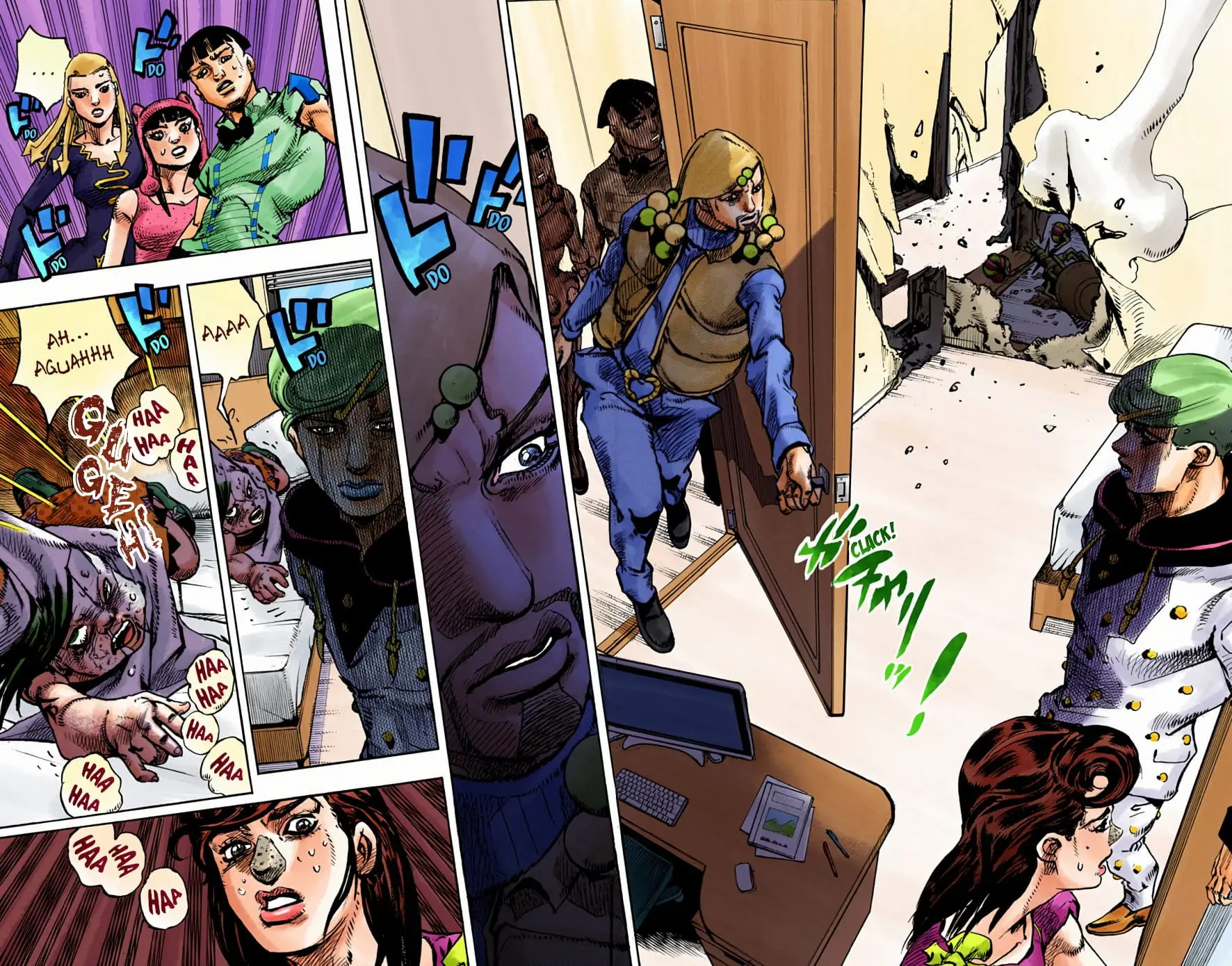 JoJo's Bizarre Adventure, Part 8: JoJolion Colored Manga β Chapter 95 β Page 8