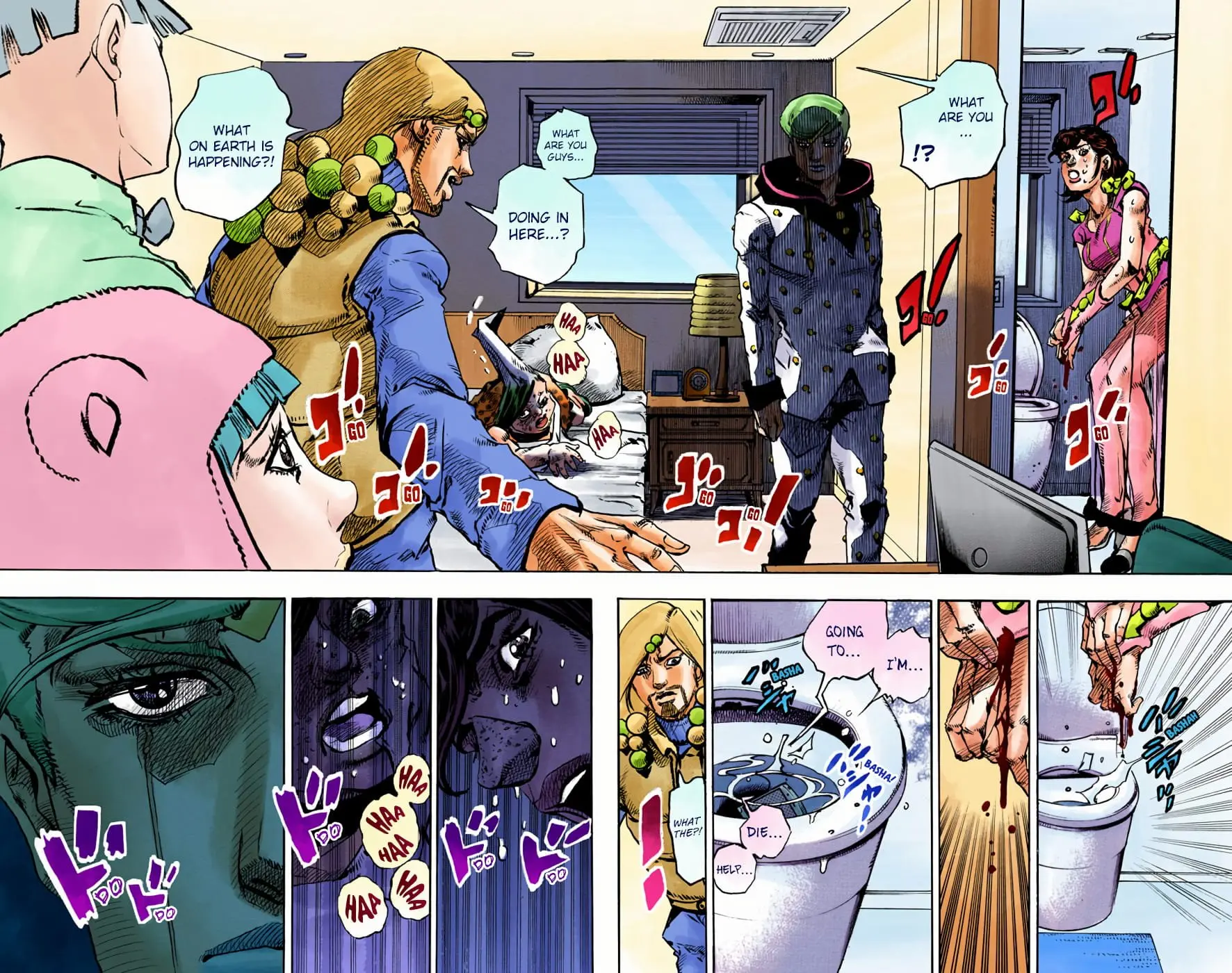 JoJo's Bizarre Adventure, Part 8: JoJolion Colored Manga β Chapter 95 β Page 9
