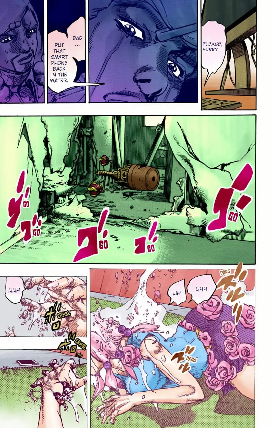 JoJo's Bizarre Adventure, Part 8: JoJolion Colored Manga β Chapter 95 β Page 13