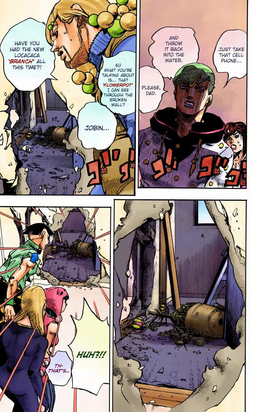 JoJo's Bizarre Adventure, Part 8: JoJolion Colored Manga β Chapter 95 β Page 16