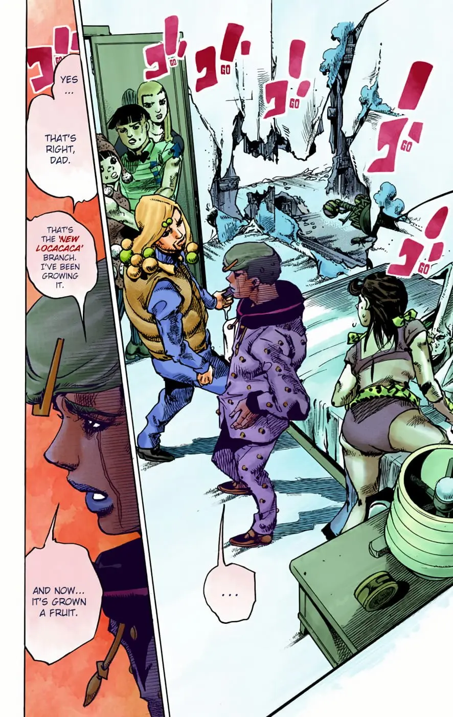 JoJo's Bizarre Adventure, Part 8: JoJolion Colored Manga β Chapter 95 β Page 17