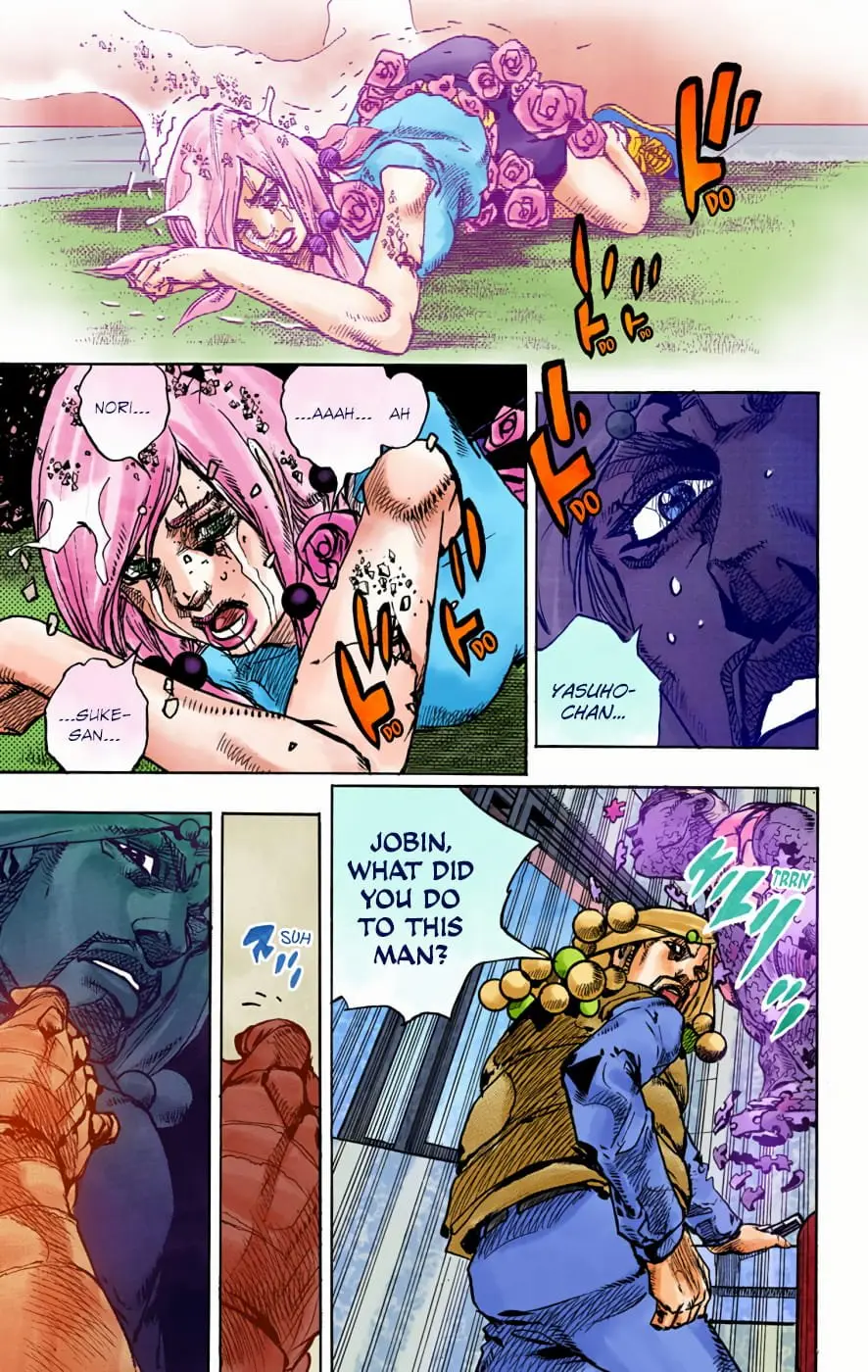 JoJo's Bizarre Adventure, Part 8: JoJolion Colored Manga β Chapter 95 β Page 27
