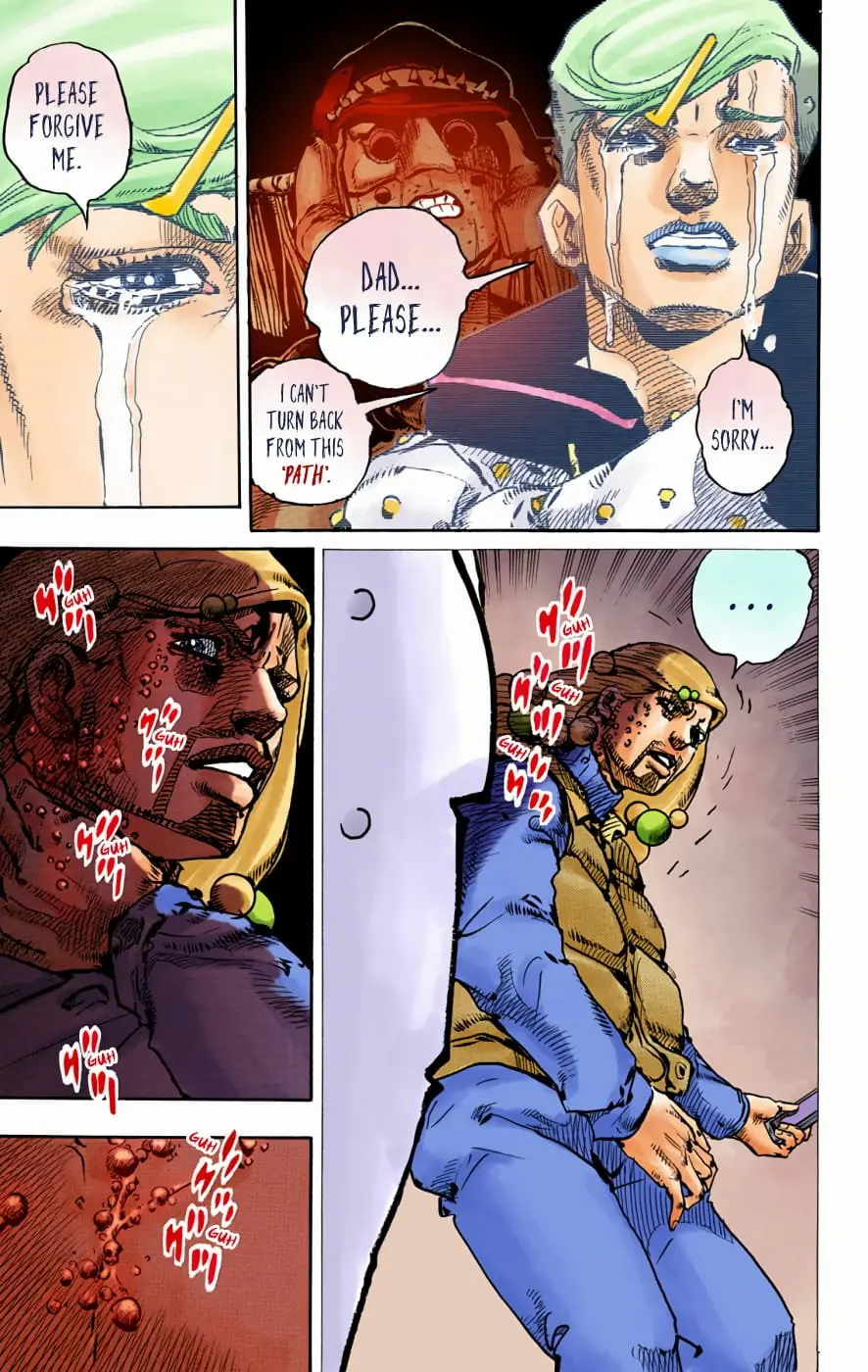 JoJo's Bizarre Adventure, Part 8: JoJolion Colored Manga β Chapter 95 β Page 29