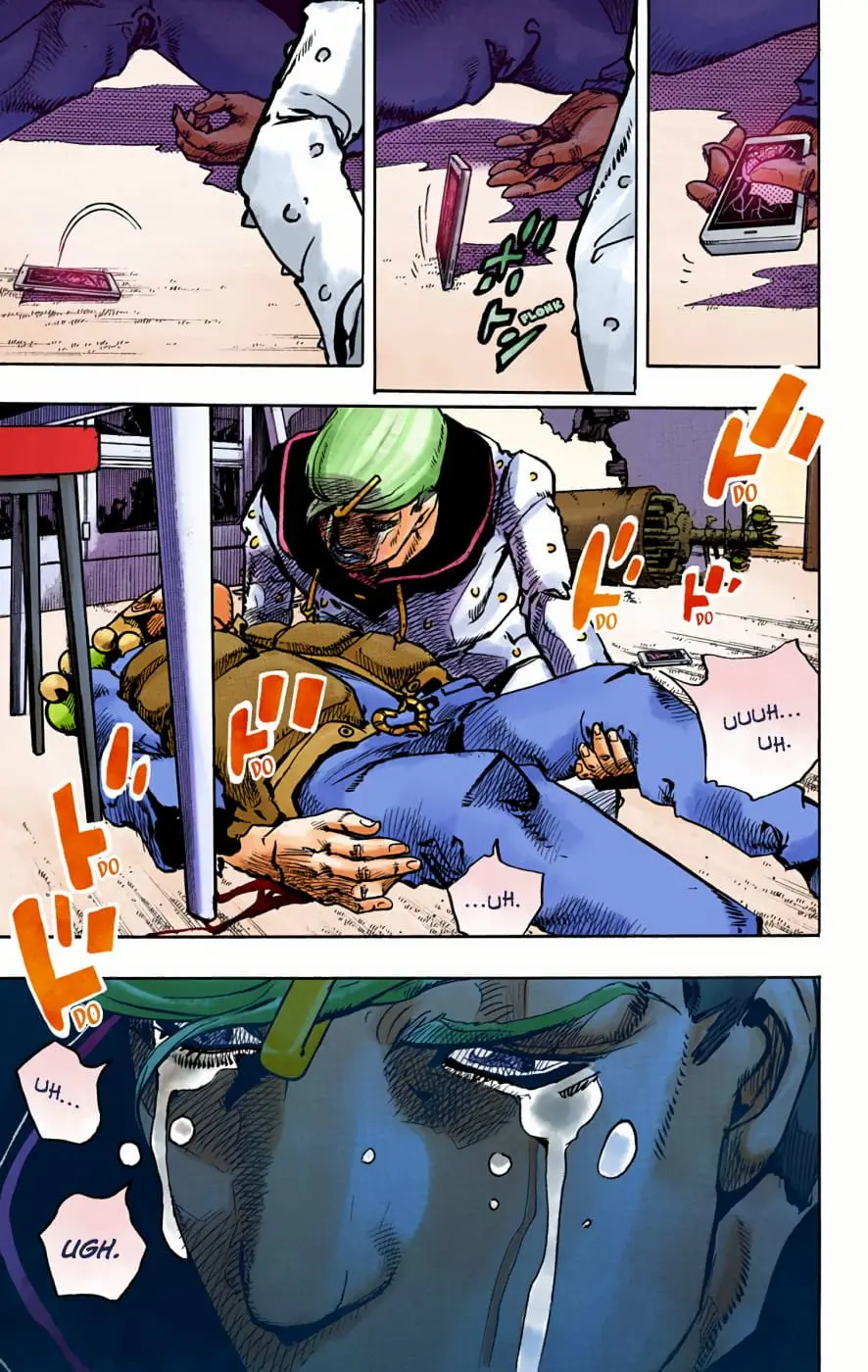 JoJo's Bizarre Adventure, Part 8: JoJolion Colored Manga β Chapter 95 β Page 33