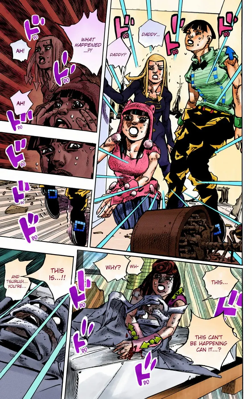 JoJo's Bizarre Adventure, Part 8: JoJolion Colored Manga β Chapter 95 β Page 35