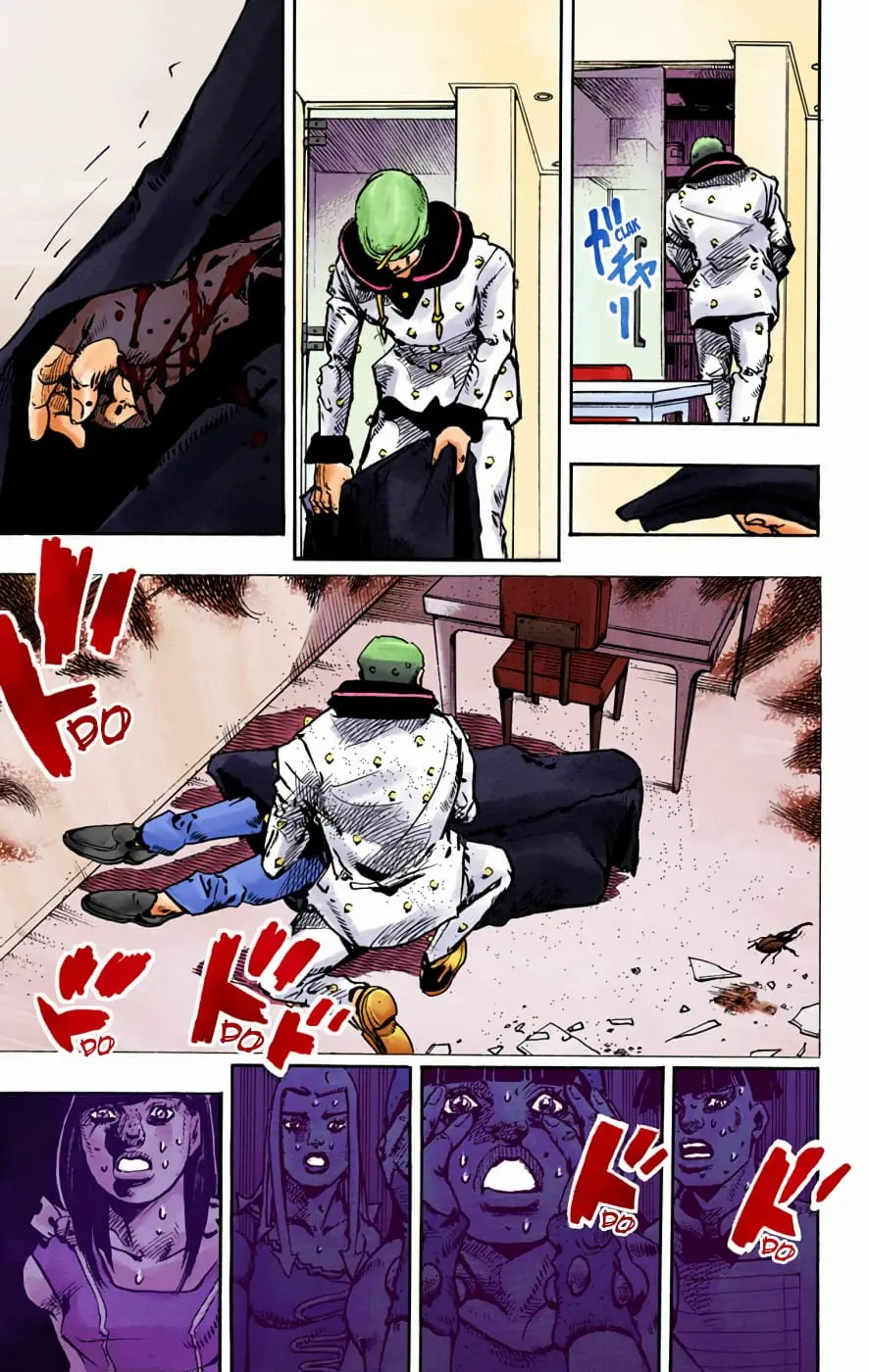 JoJo's Bizarre Adventure, Part 8: JoJolion Colored Manga β Chapter 95 β Page 38