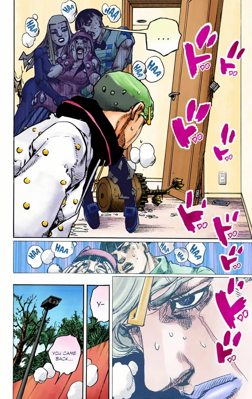 JoJo's Bizarre Adventure, Part 8: JoJolion Colored Manga β Chapter 95 β Page 41